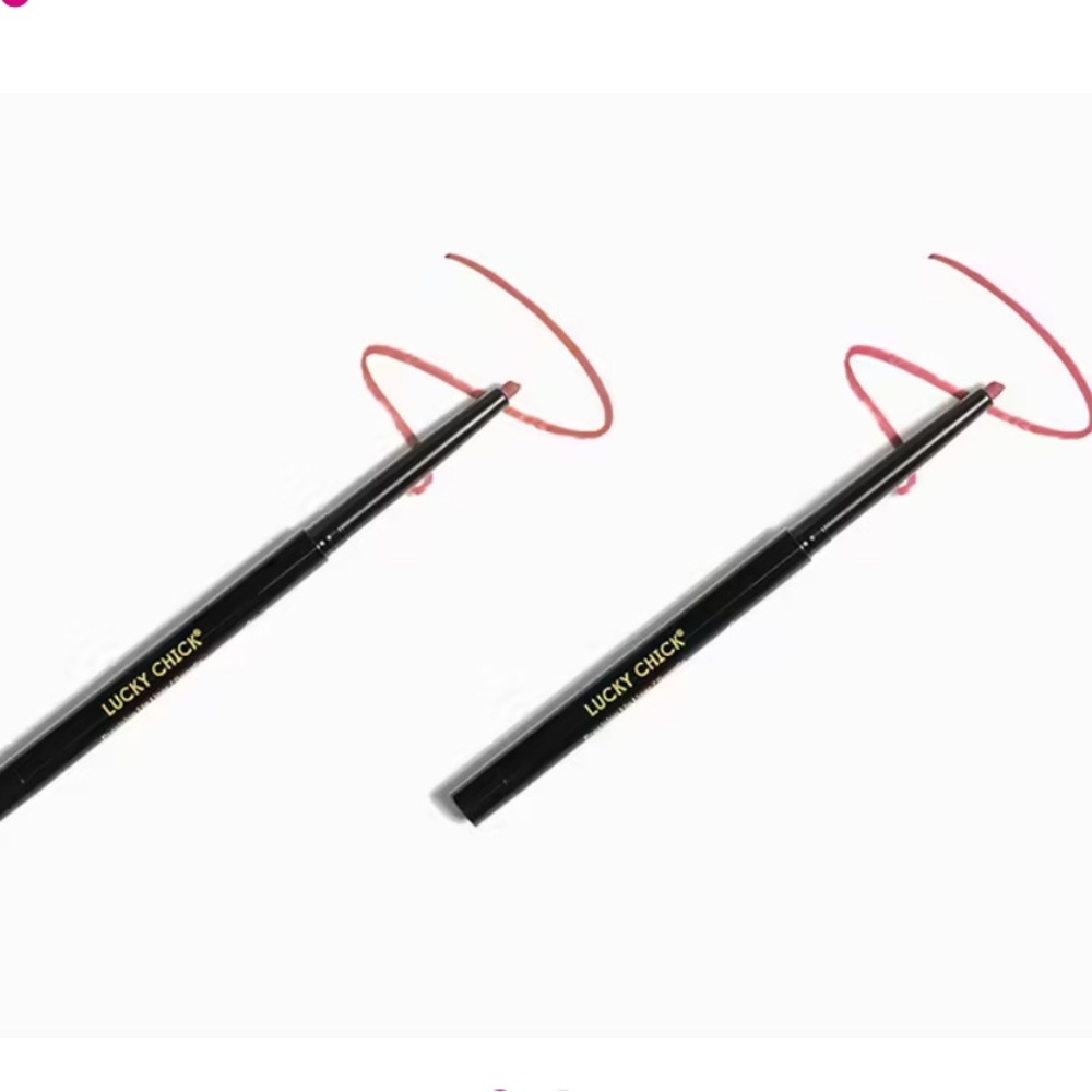 Lucky Chick precision lip liner duo sweetie/lovey NIB